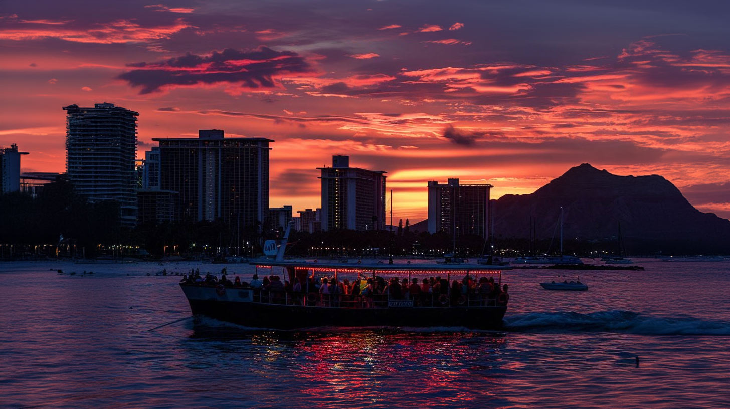 How many types of Waikiki Booze Cruises are there?