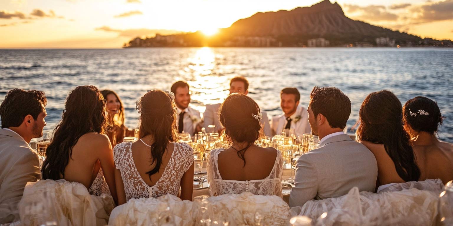 Is a Waikiki Sunset Wedding Party Cruise the Ultimate Way to Celebrate Your Big Day?